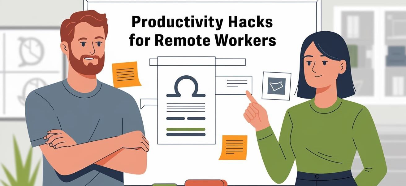 Productivity hacks for remote workers