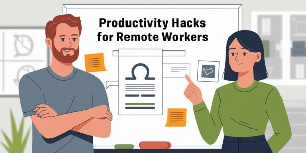 Productivity hacks for remote workers