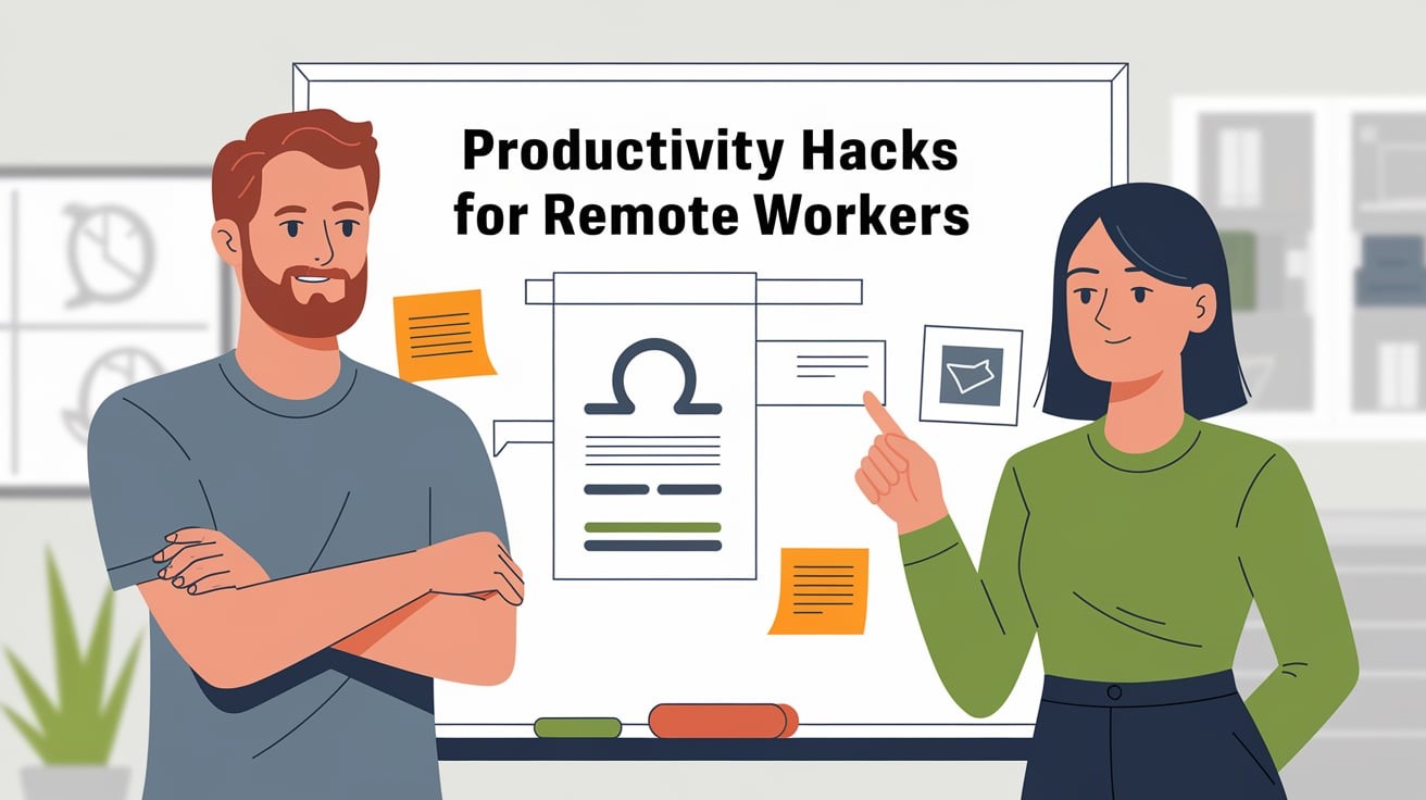 Productivity hacks for remote workers